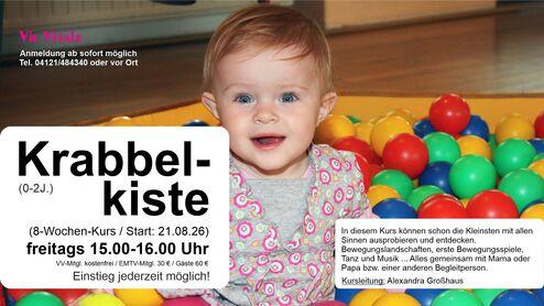 Krabbelkiste; Kinder; Bewegen; Spielen; Entdecken