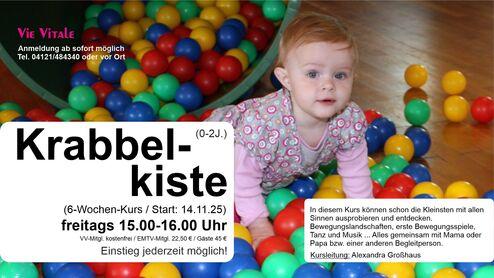 Krabbelkiste; Kinder; Bewegen; Spielen; EntdeckenS