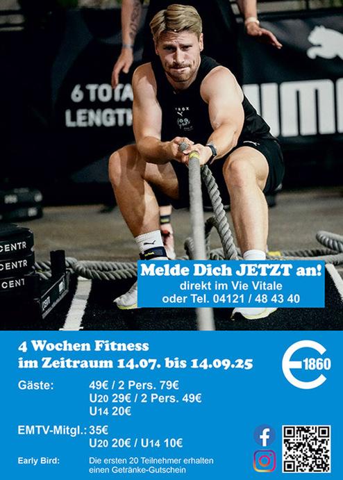 4 Wochen; Fitness; Sommeraktion