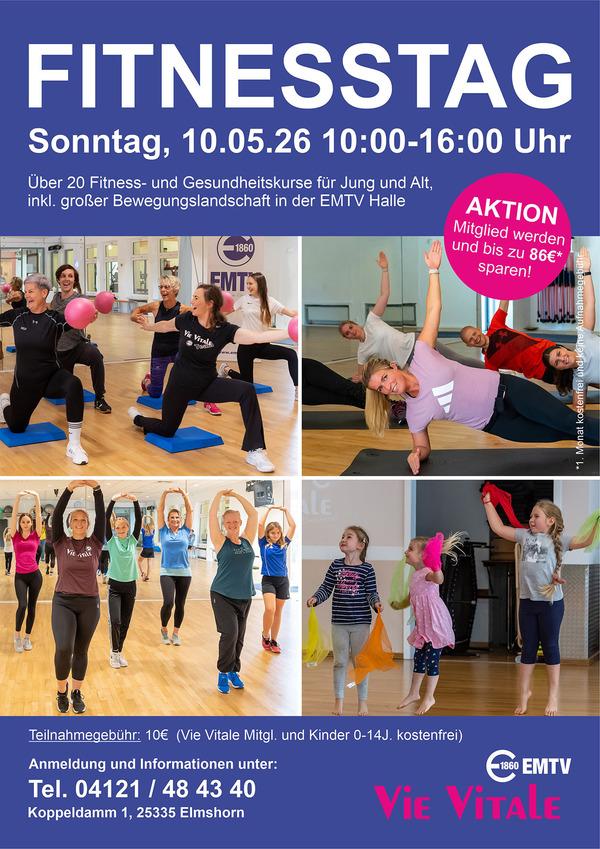 Fitnesstag; Kurse; Gesundheit
