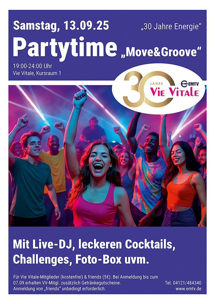 Vie Vitale Fitness Studio Elmshorn Jubiläum; 30; Feier; Party; Musik; Tanz